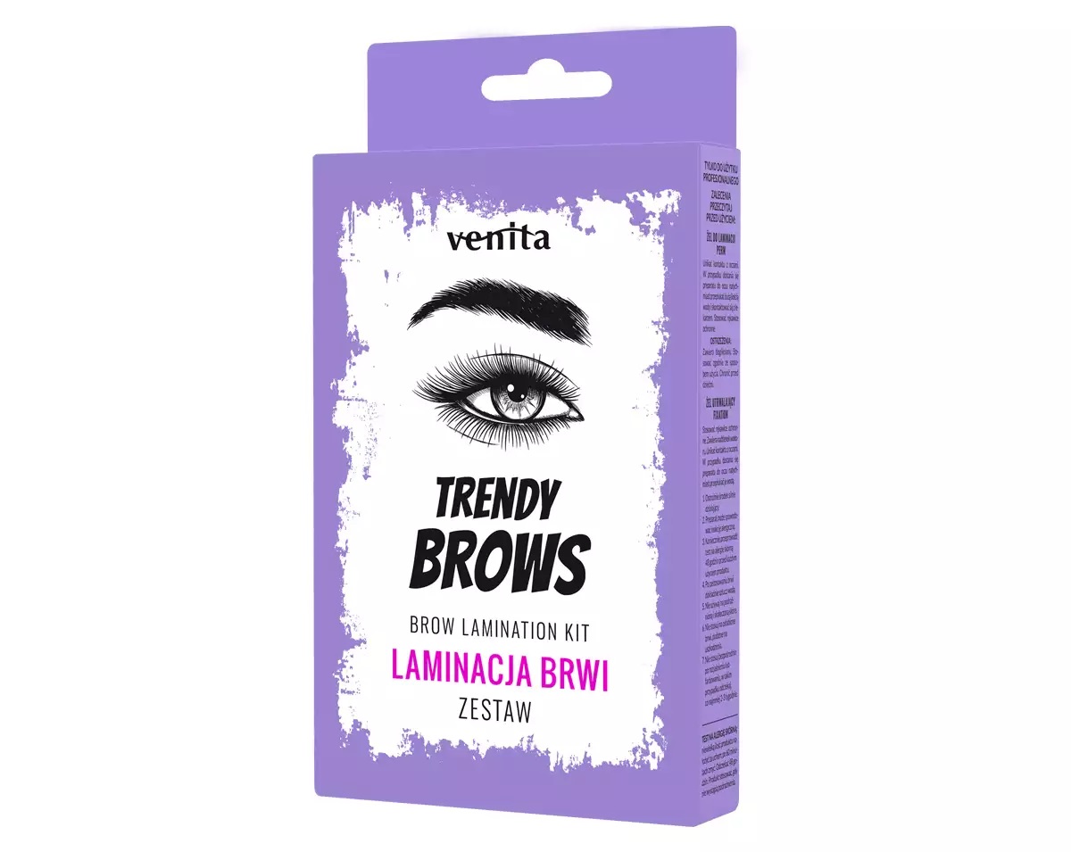 Trendy Brows — zestaw do laminacji brwi