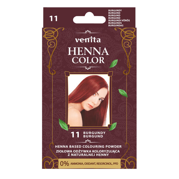 Henna Color ziołowa odżywka koloryzująca 11 Burgund