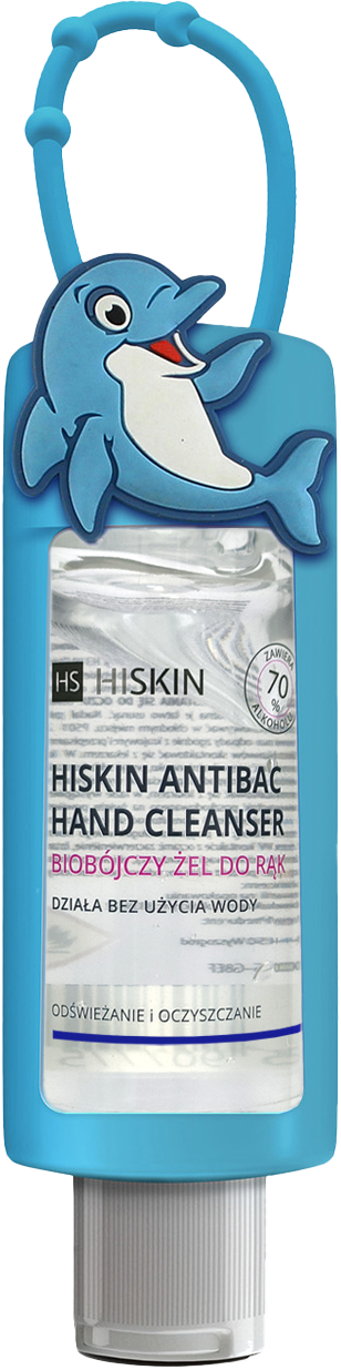HISKIN Antybakteryjny Żel do Rąk Delfin 75ml