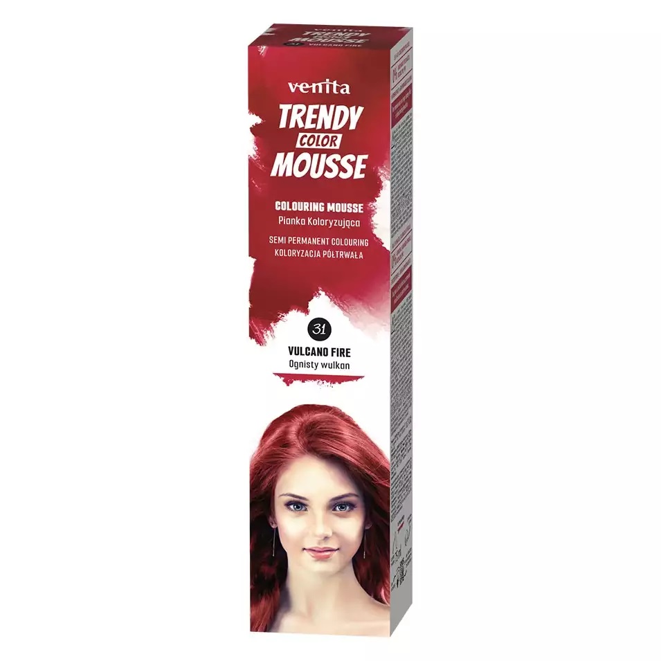 Venita Trendy Color Pianka Koloryzująca do Włosów 31 Ognisty Wulkan