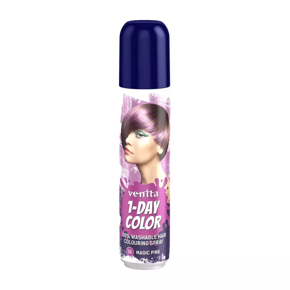 Venita 1-Day Color Spray Koloryzujący do Włosów 13 Magic Pink