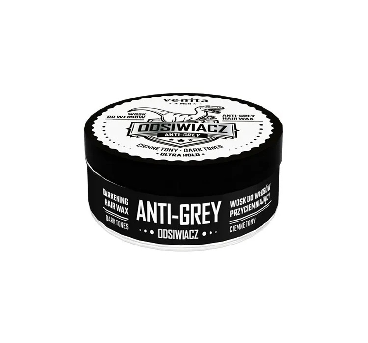 Venita Men Odsiwiacz Wosk Przyciemniający do Włosów Ciemne Tony 75g