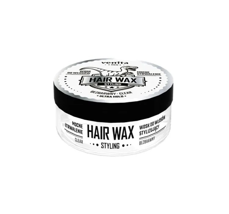 Men — wosk do włosów bezbarwny