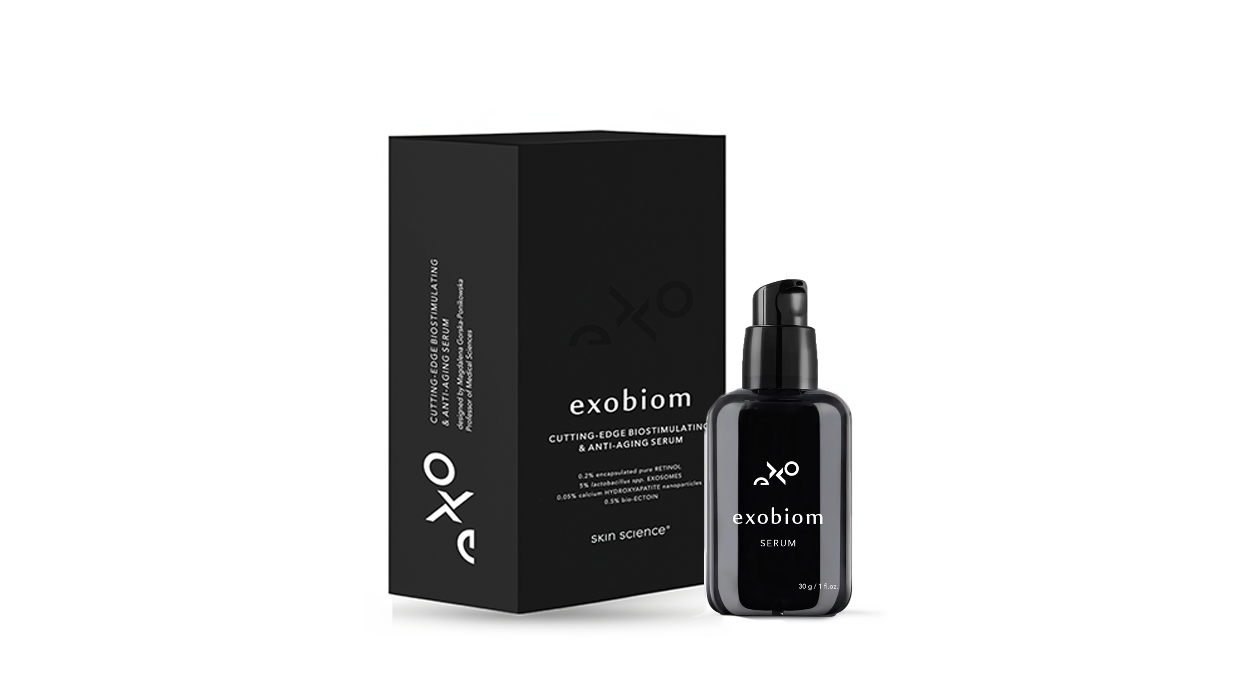 Skin Science Exobiom Wysoce Zaawansowane Serum Biostymulujące i Przeciwstarzeniowe 30g