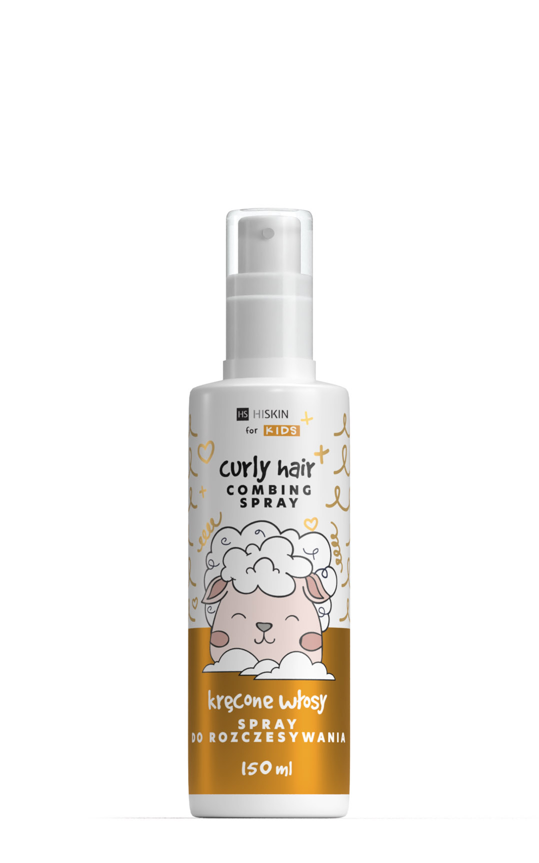 HISKIN for Kids Spray do Rozczesywania do Włosów Kręconych 150ml