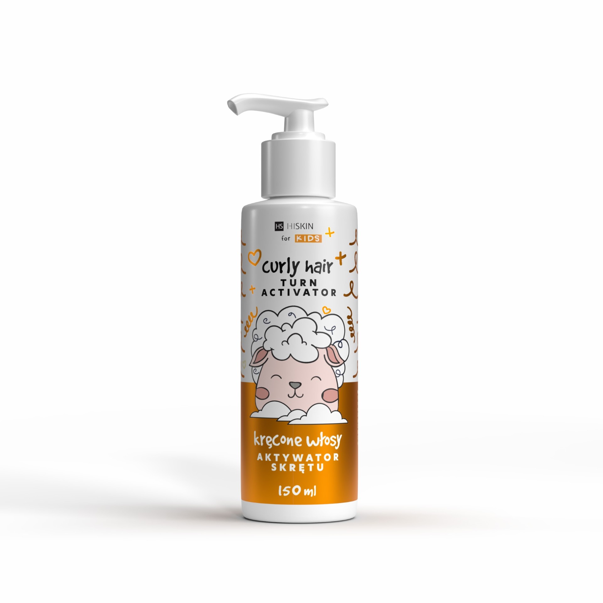 HISKIN for Kids Aktywator Skrętu do Włosów Kręconych 150ml