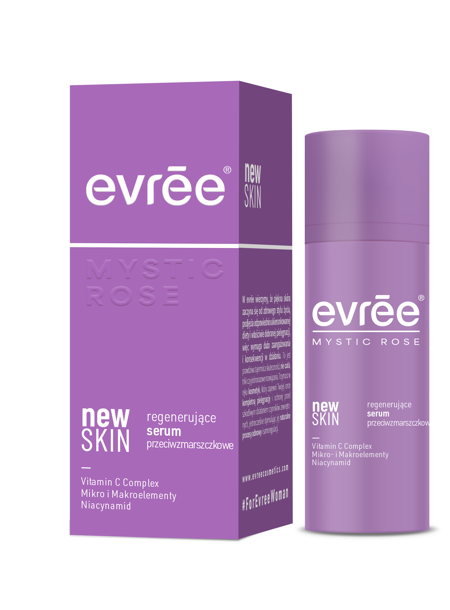 Evree Mystic Rose Regenerujące Serum Przeciwzmarszczkowe 30ml