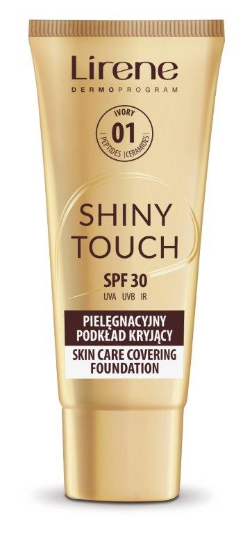 Shiny Touch Pielęgnacyjny Podkład Kryjący SPF30 01 Ivory