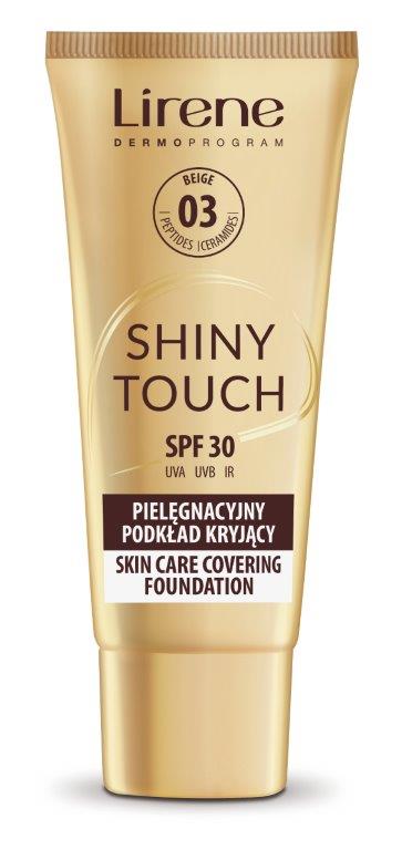 Shiny Touch Pielęgnacyjny Podkład Kryjący SPF30 03 Beige