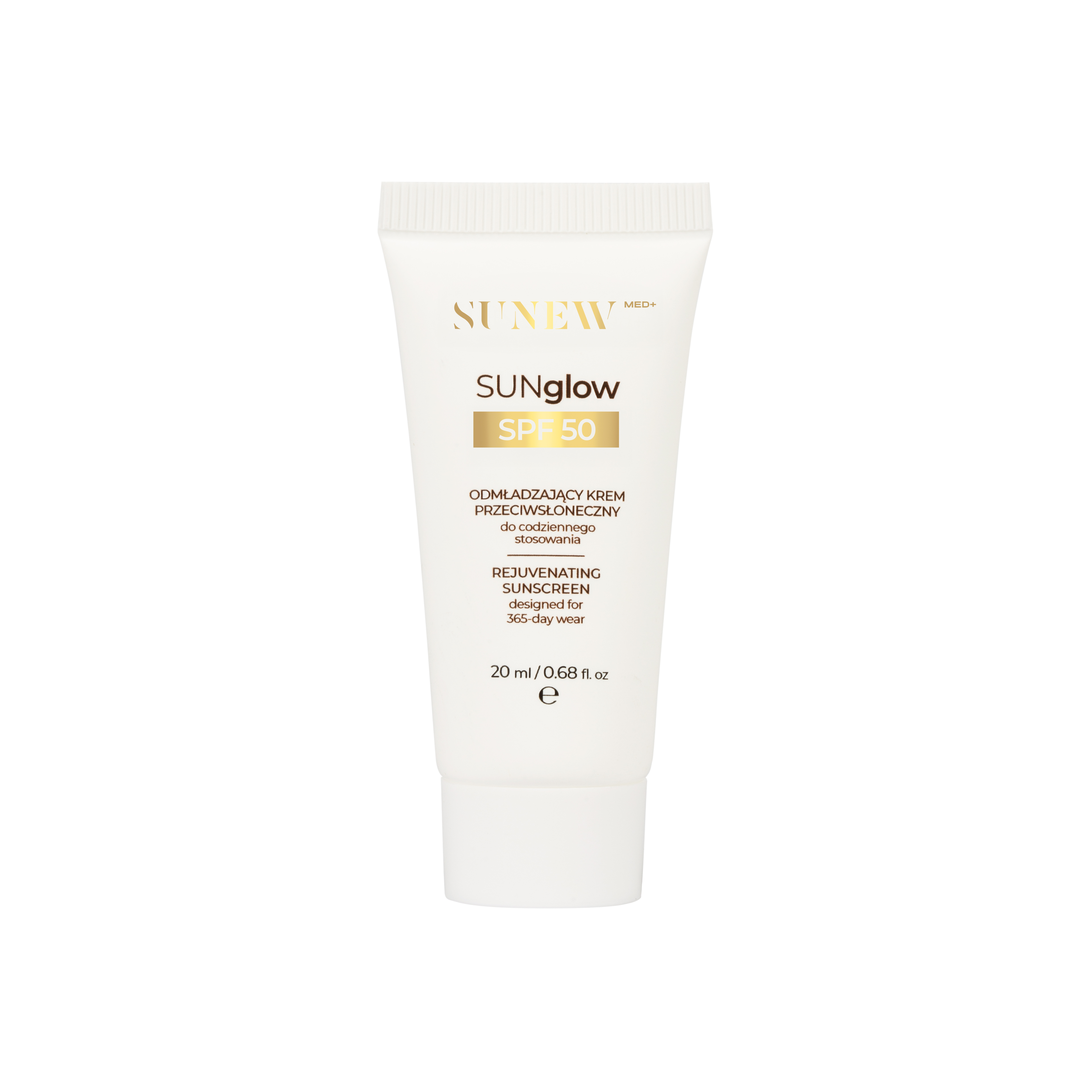 SUNglow SPF50 Odmładzający Krem Przeciwsłoneczny do Codziennego Stosowania
