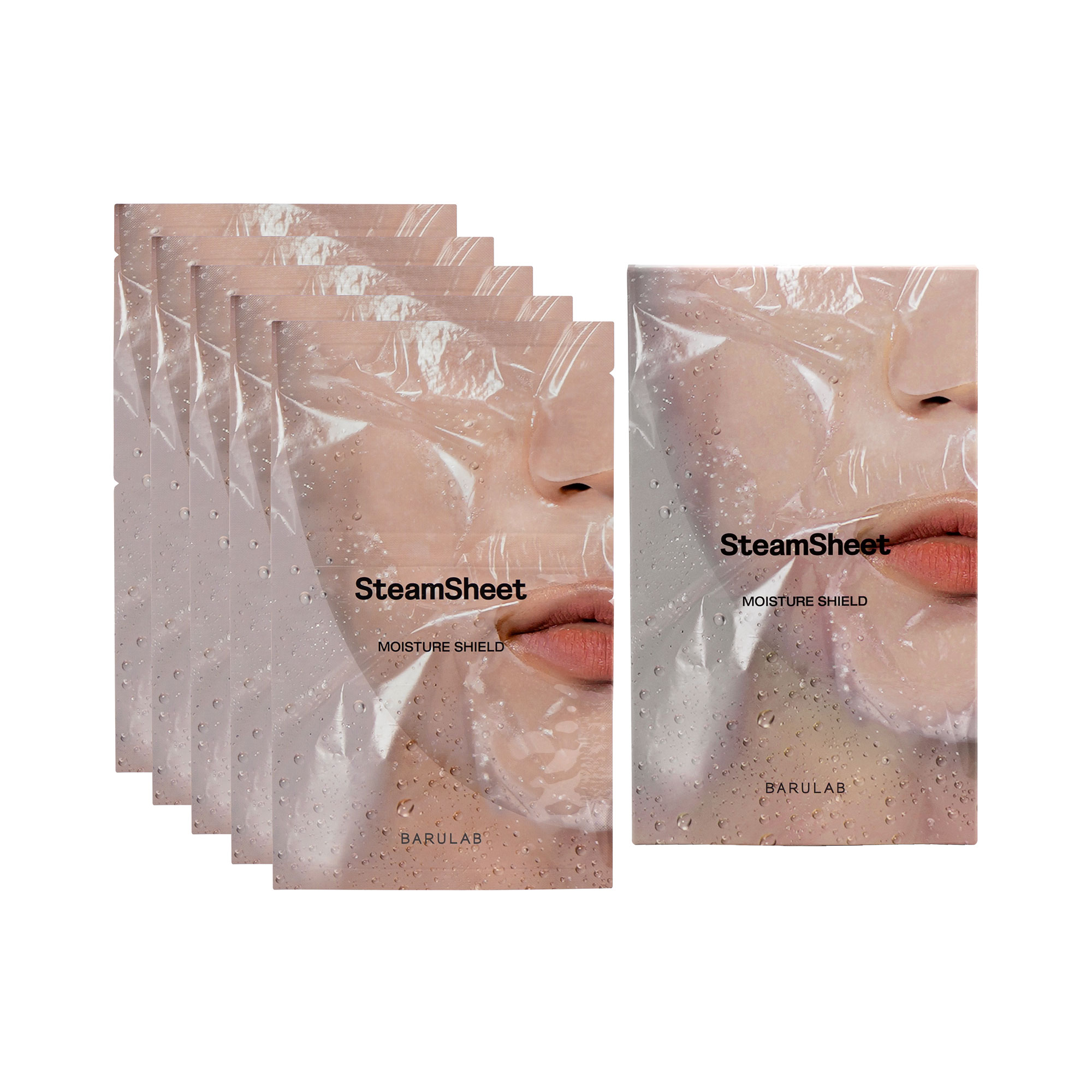 SteamSheet Moisture Shield Zestaw Nawilżających Maseczek w Płachcie