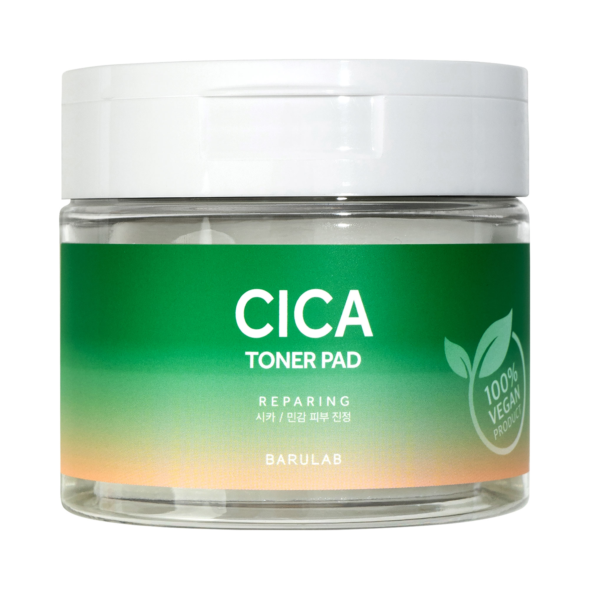 Barulab Cica Toner Pad Płatki Tonizujące z Ekstraktem z Wąkroty Azjatyckiej 160g