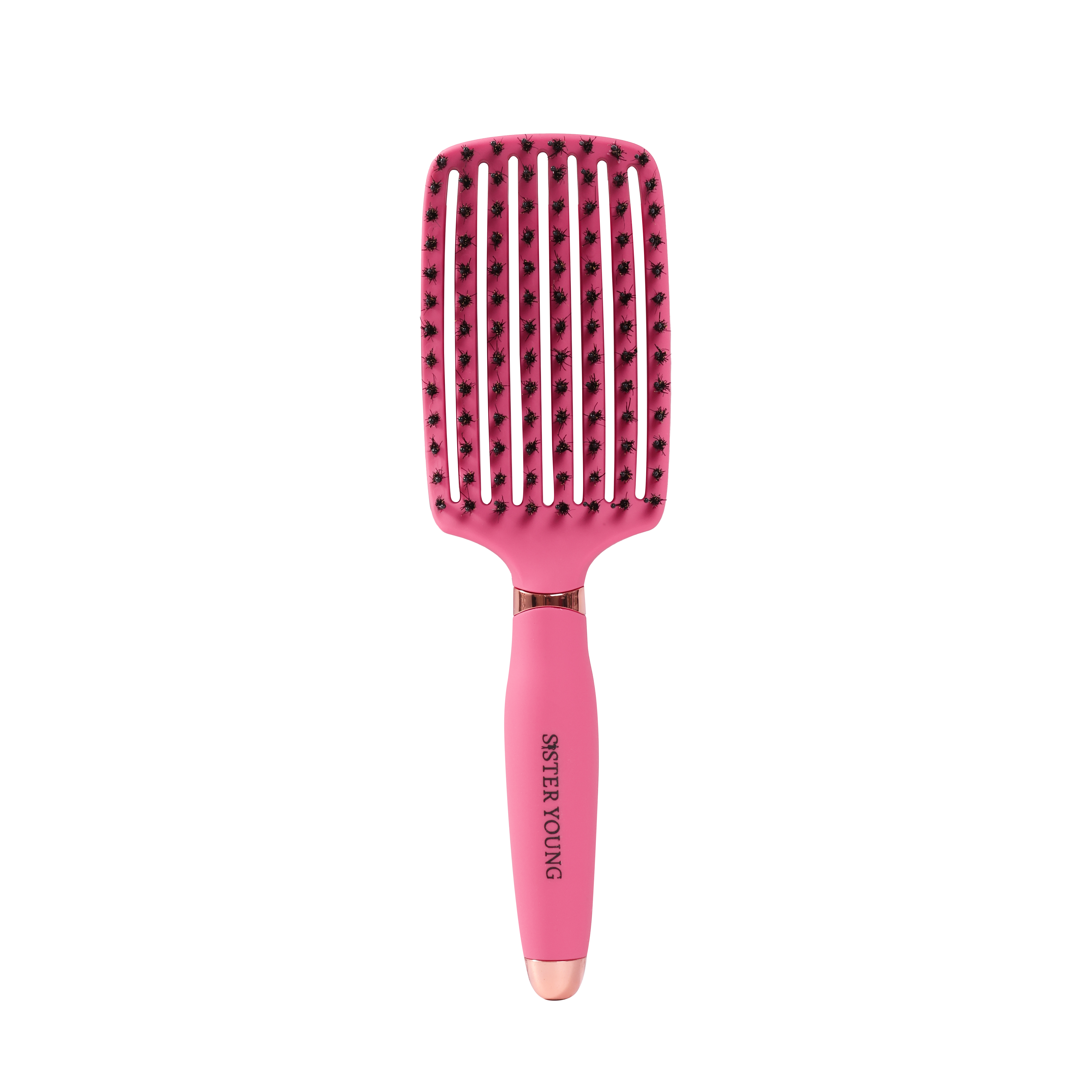 Szczotka do Włosów z Włosiem Dzika Ovia Fuchsia