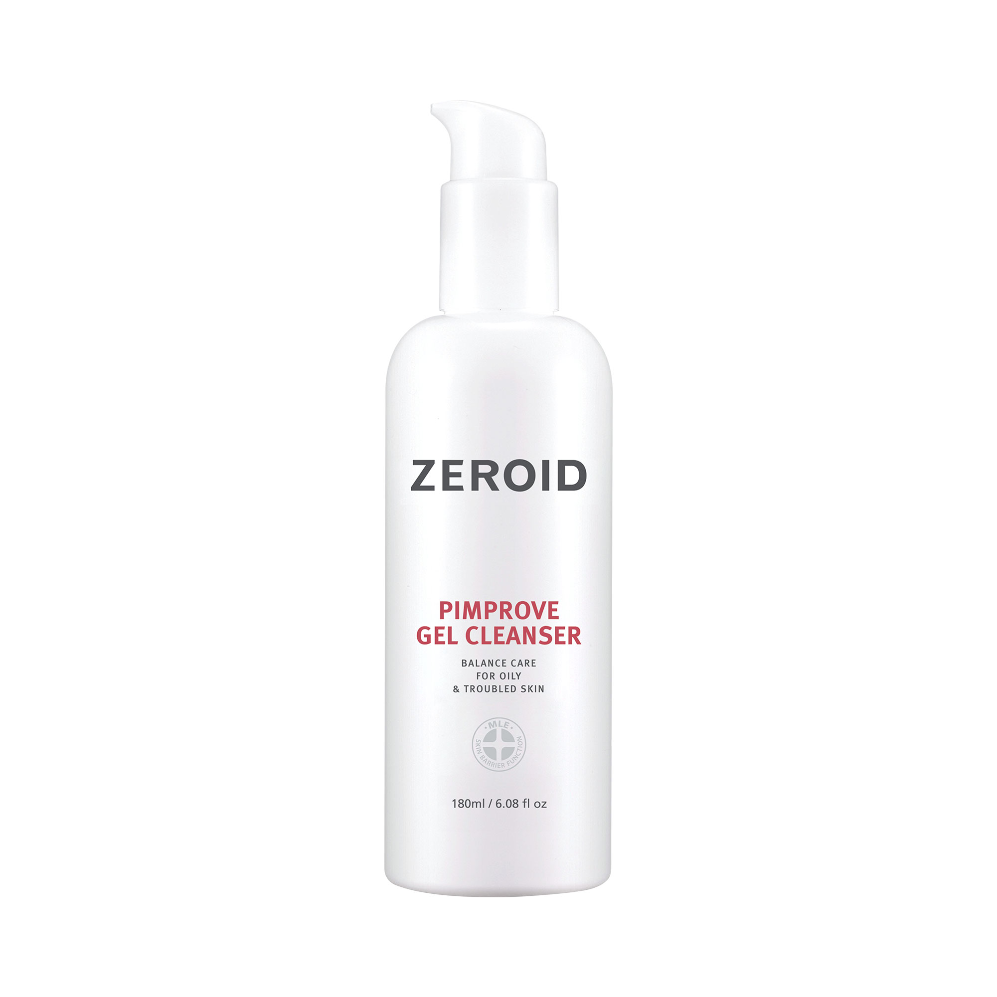 Zeroid Pimprove Gel Cleanser Żel Oczyszczający do Skóry Tłustej i Trądzikowej 180ml