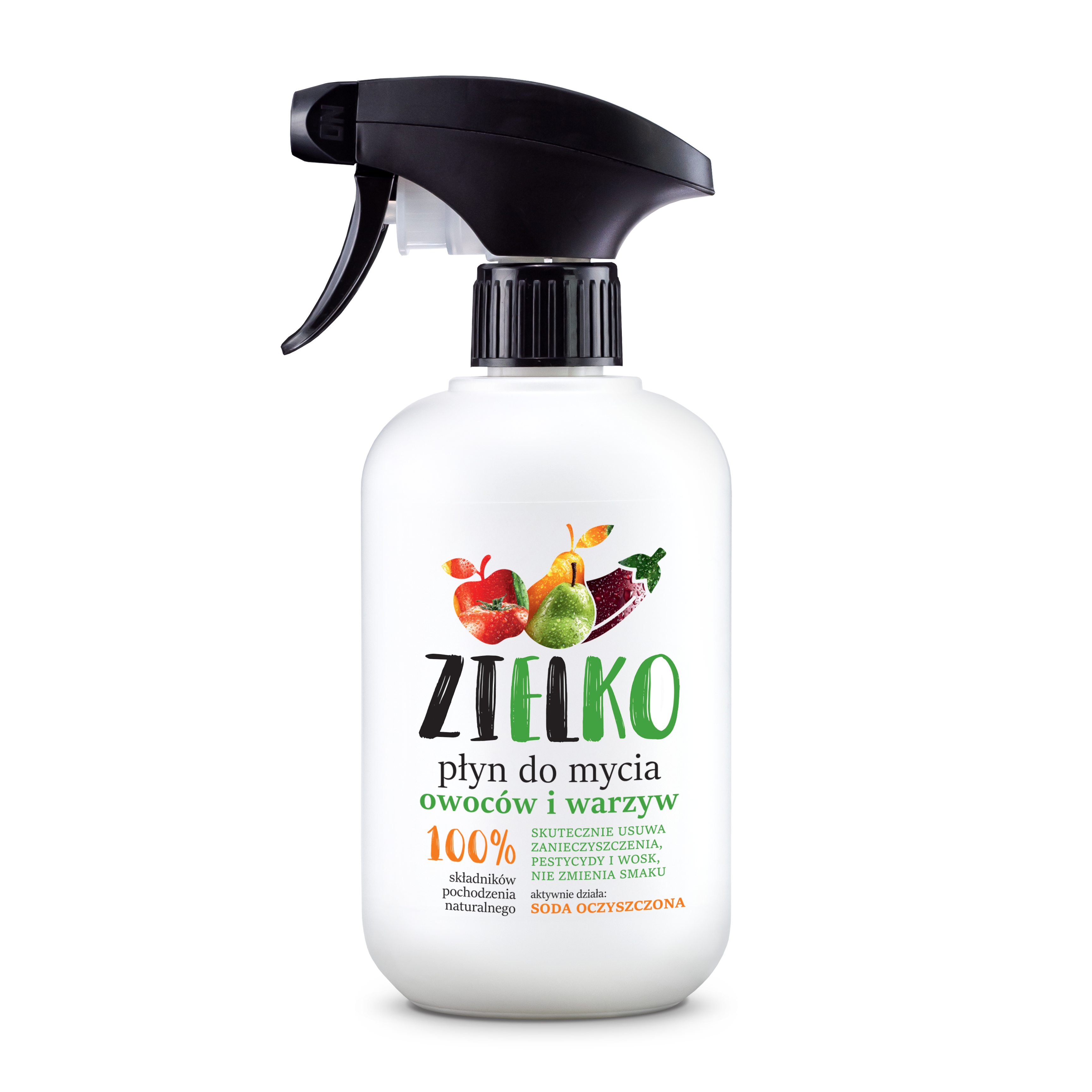 ZIELKO Płyn do Mycia Owoców i Warzyw 500ml
