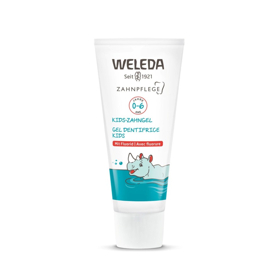Weleda Żel do Mycia Zębów z Fluorem dla Dzieci 0-6 Lat 50ml