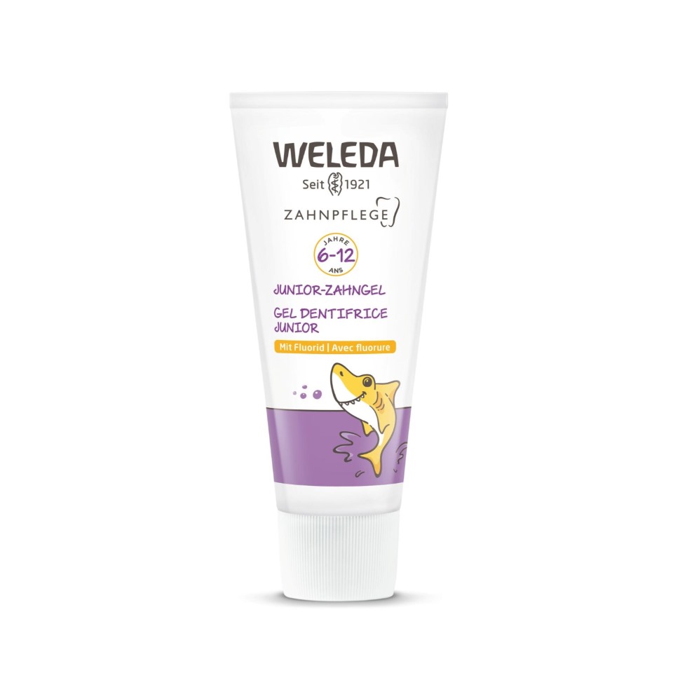 Weleda Żel do Mycia Zębów z Fluorem dla Dzieci 6-12 Lat 50ml