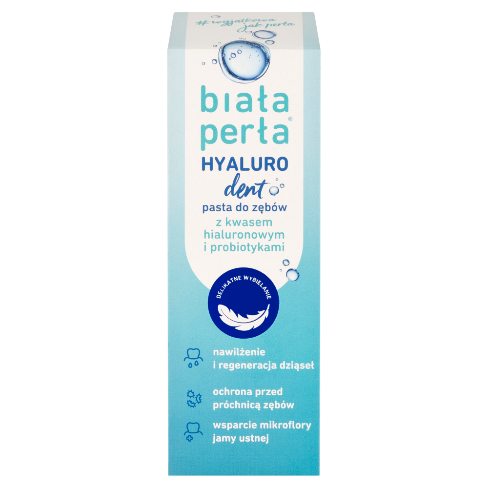 Biała Perła Hyaluro Dent Pasta do Zębów z Kwasem Hialuronowym i Probiotykami 75ml