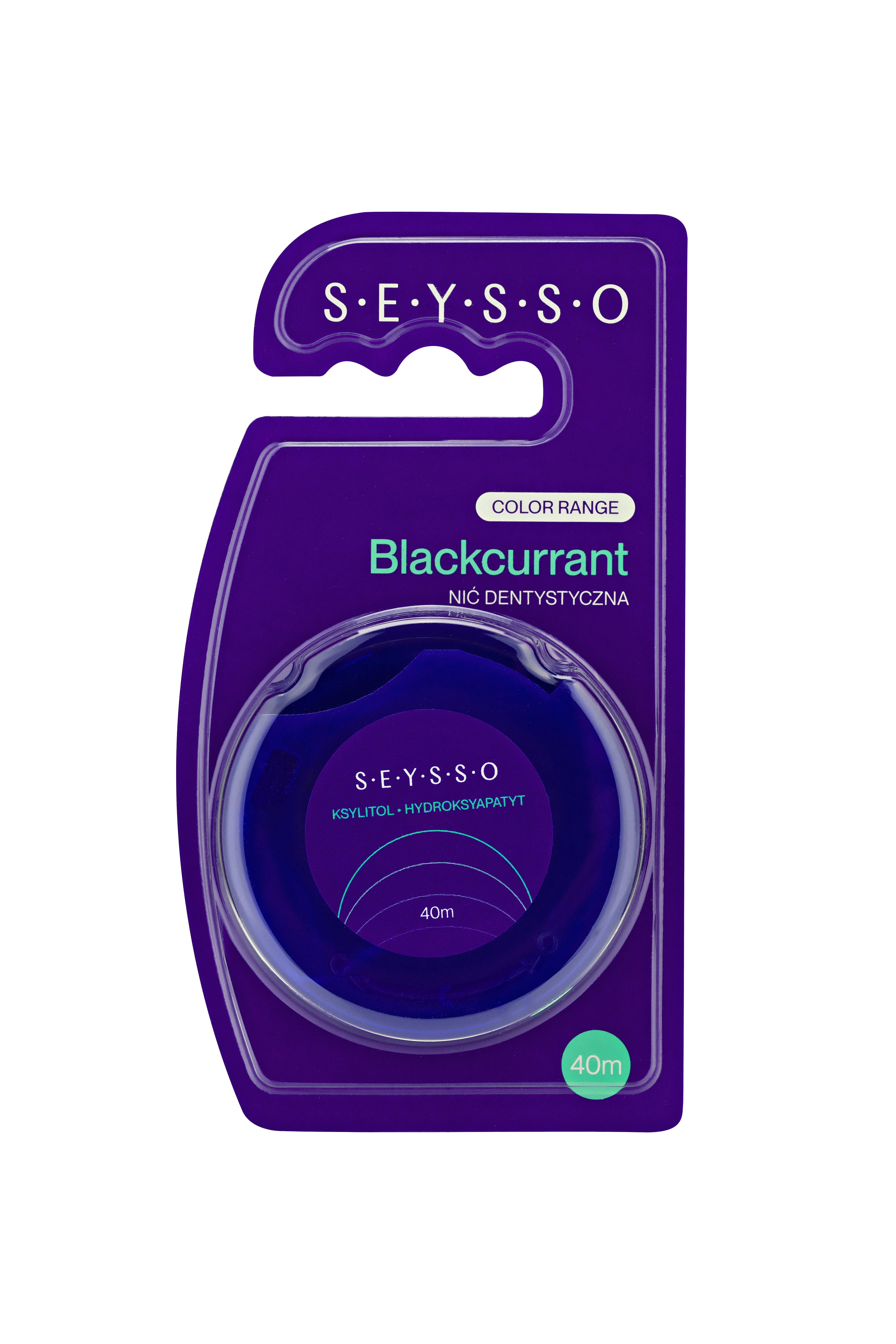 Blackcurrant Nić Dentystyczna 40m