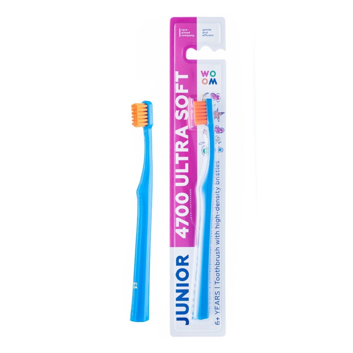 WOOM Junior 4700 Ultra Soft Szczoteczka do Zębów dla Dzieci 6+