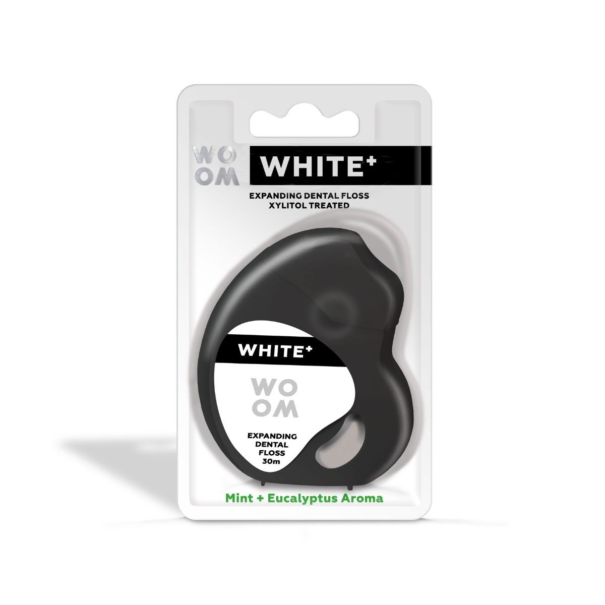 WOOM White+ Pęczniejąca Nić Dentystyczna 30m