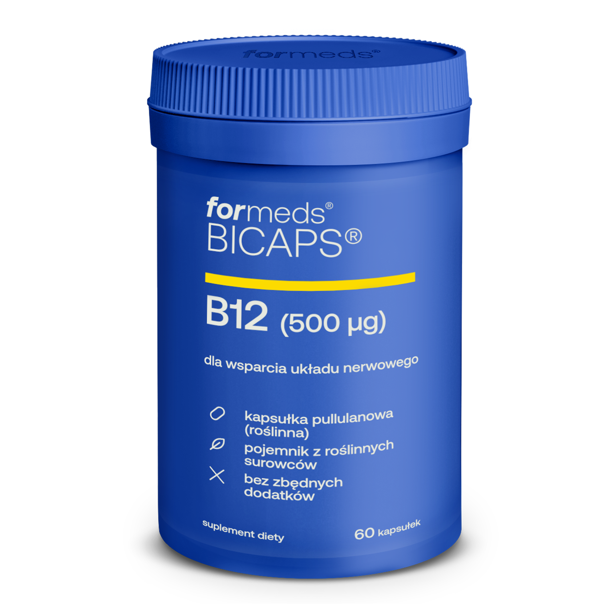 Formeds Bicaps B12 Suplement Diety 60 Kapsułek
