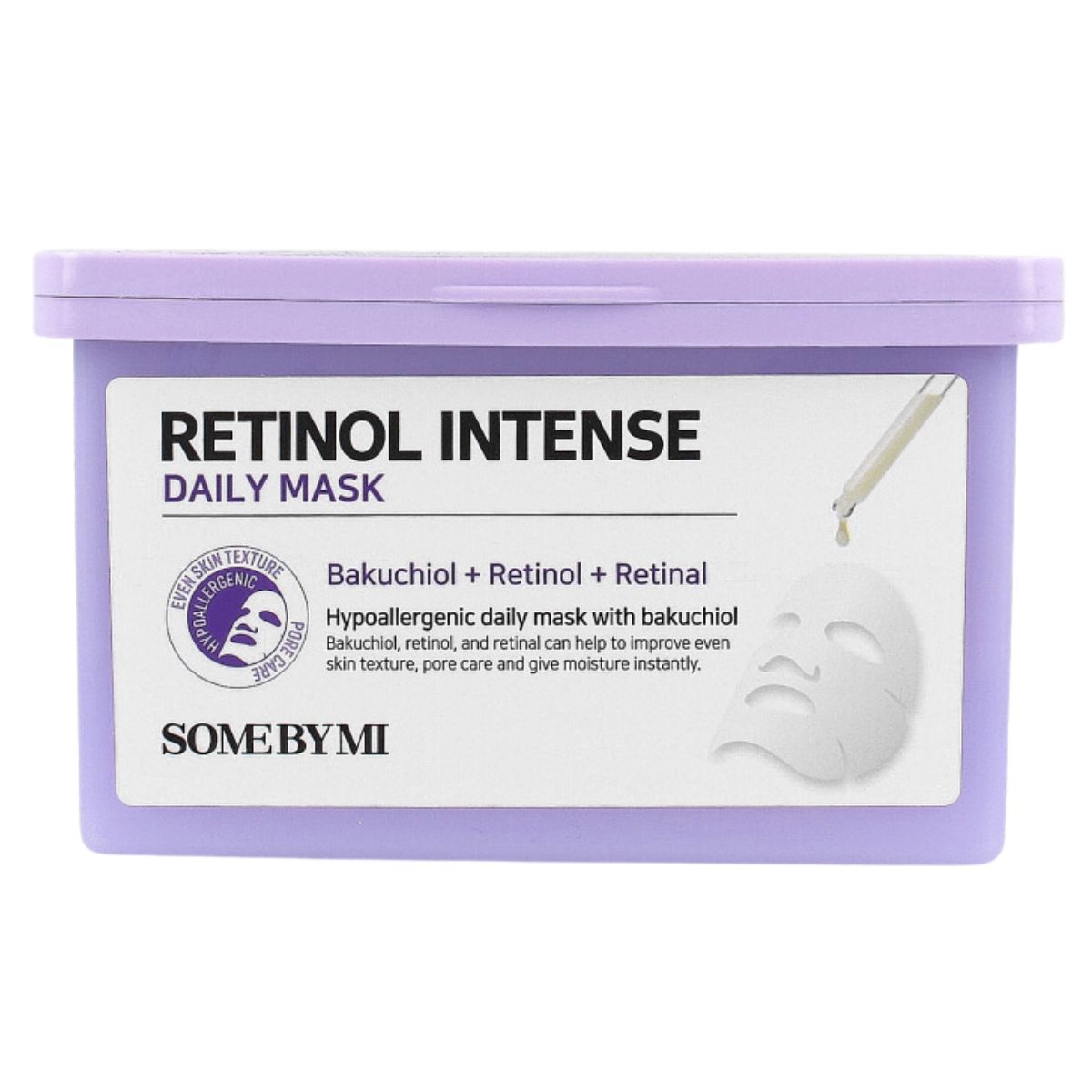 Retinol Intense Daily Mask Zestaw Przeciwzmarszczkowych Masek w Płachcie