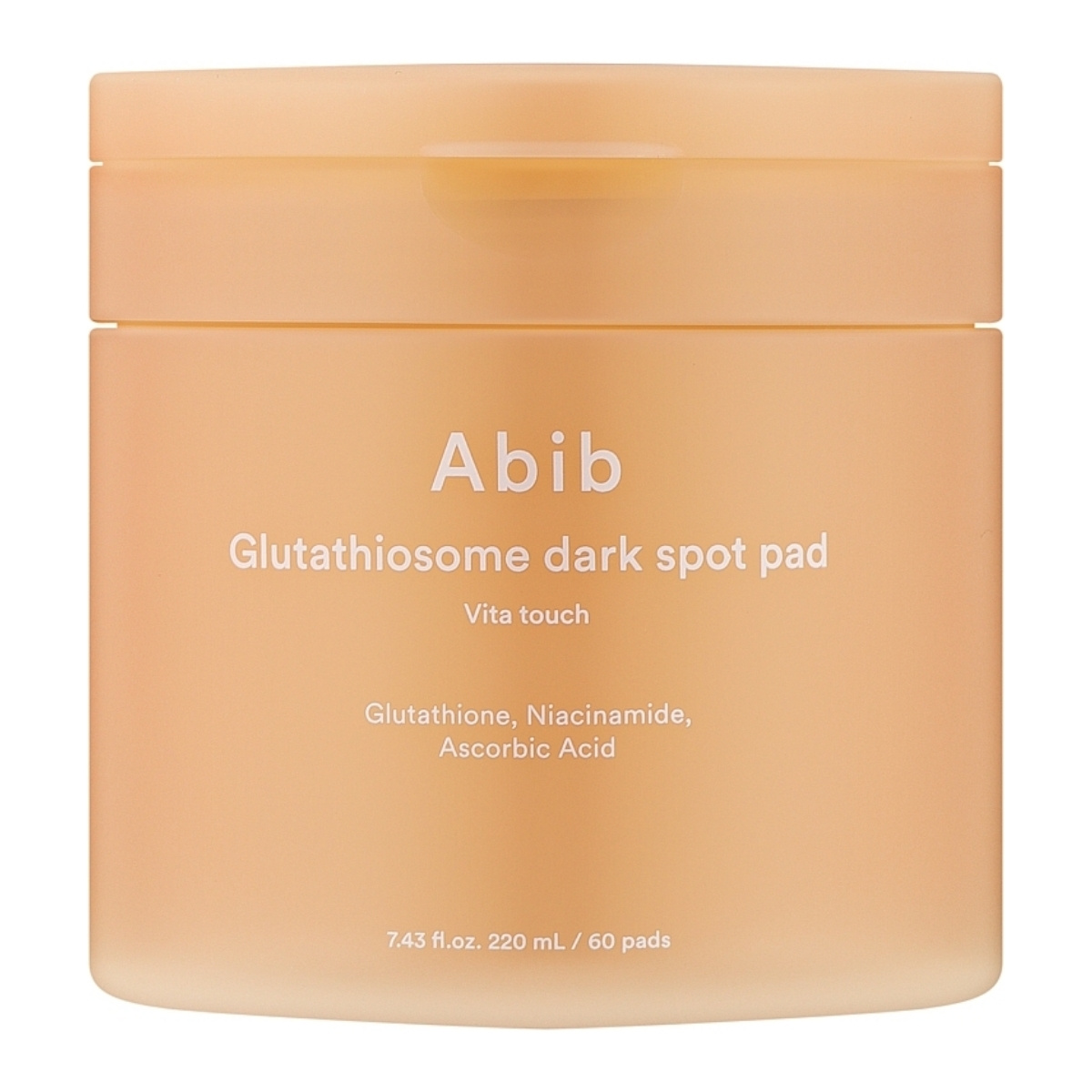 Abib Glutathiosome Dark Spot Pad Rozjaśniająco-Przeciwzmarszczkowe Płatki Tonizujące 60 Sztuk