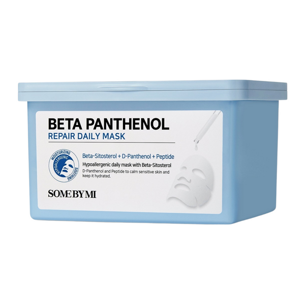 Beta Panthenol Repair Daily Zestaw Masek w Płachcie z Pantenolem i Peptydami