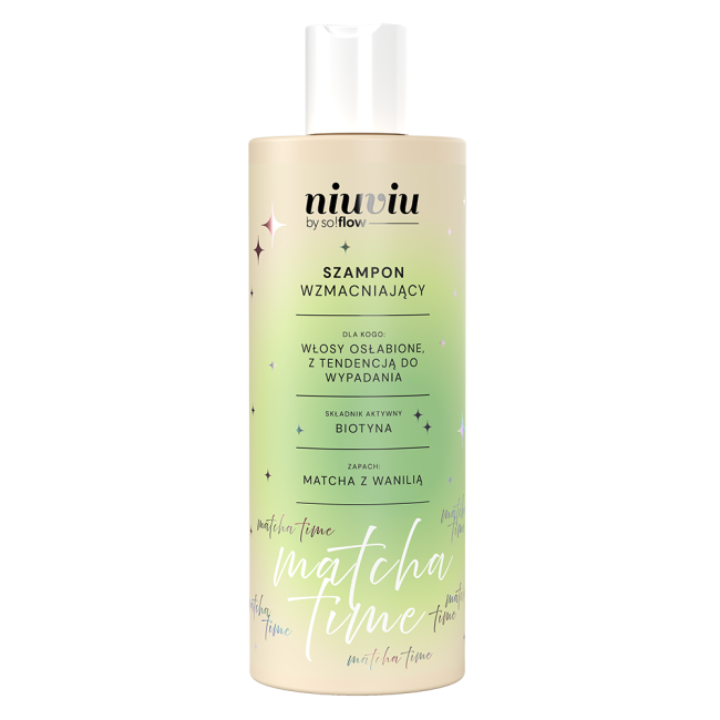 niuviu by So!flow Matcha Time Szampon Wzmacniający 300ml