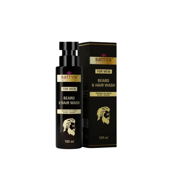 Sattva for Men Szampon do Mycia Brody i Włosów 100ml