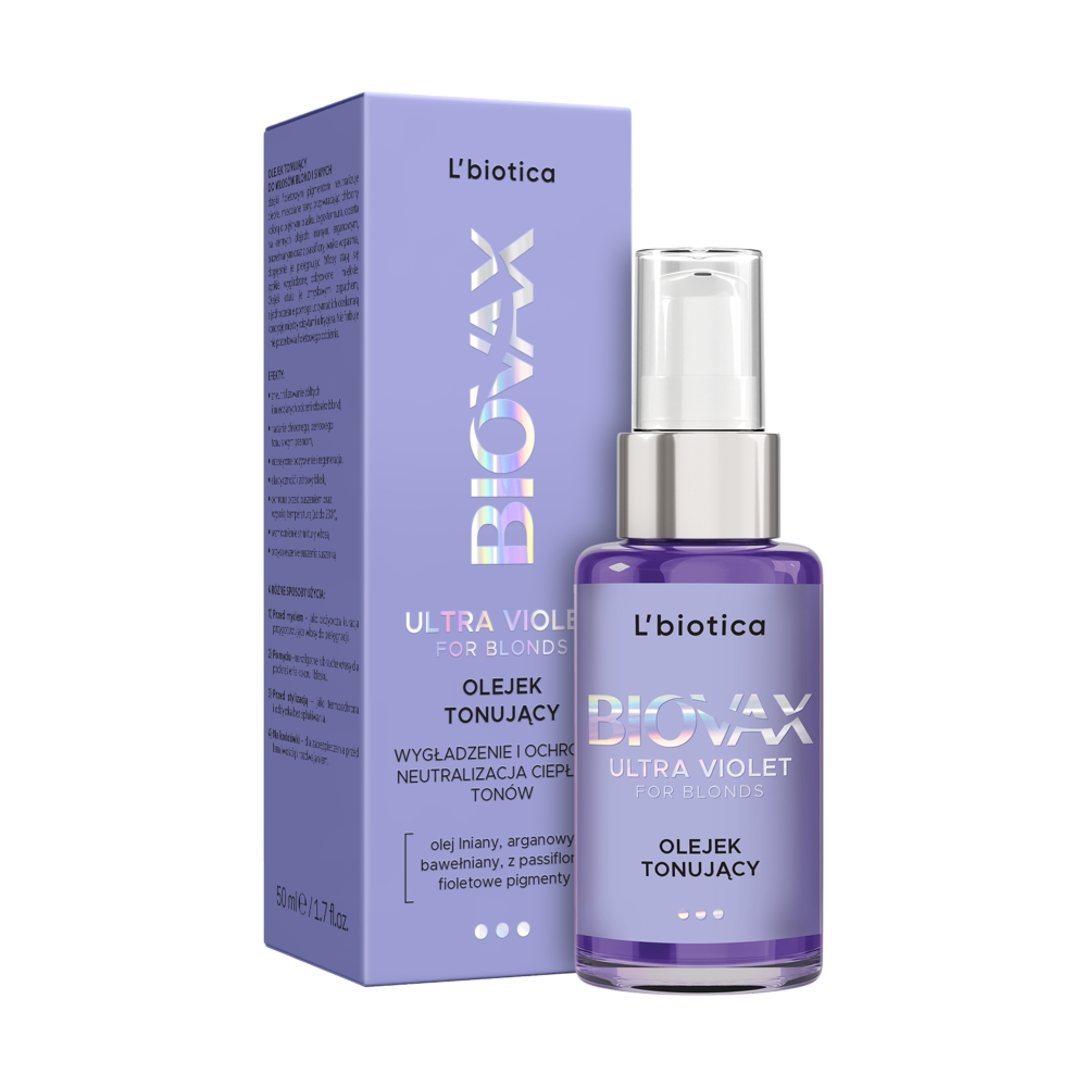Ultra Violet Olejek Tonujący do Włosów Blond i Siwych