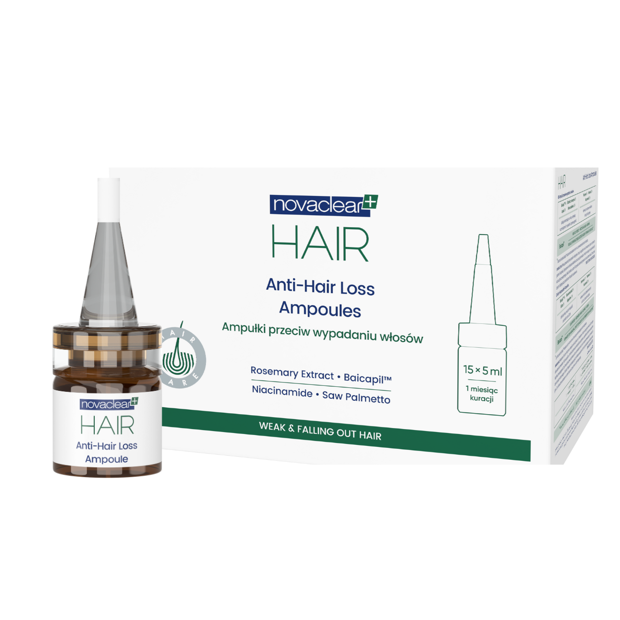 Anti-Hair Loss Ampułki Przeciw Wypadaniu Włosów