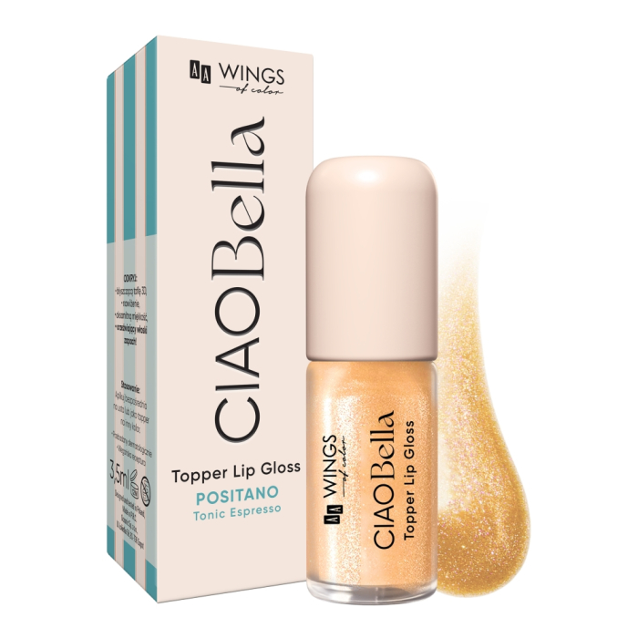 Ciao Bella Topper Lip Gloss — błyszczyk 01 Vanilla Glaze