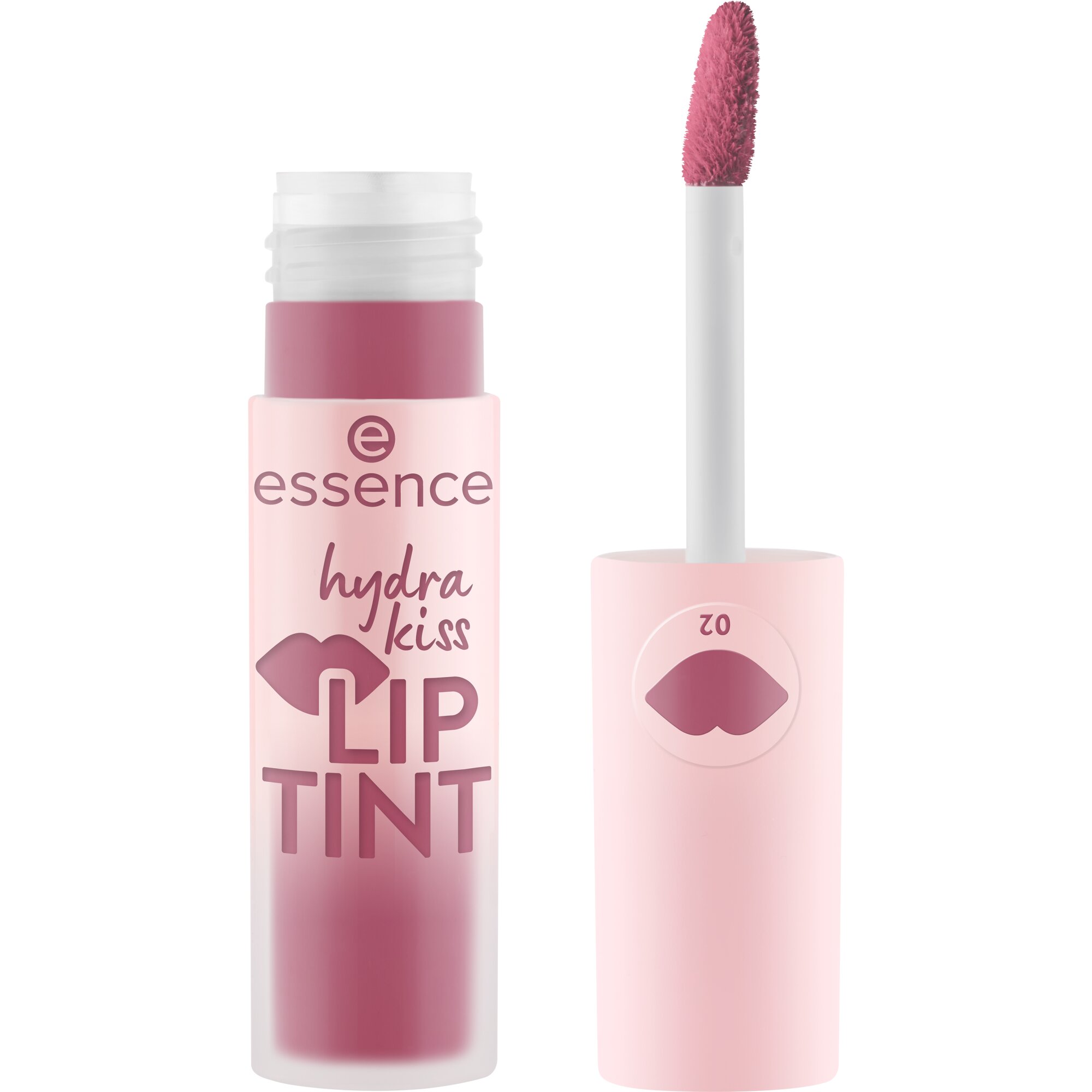Essence Hydra Kiss Lip Tint do Ust o Świetlistym Wykończeniu 02 Vintage Rose