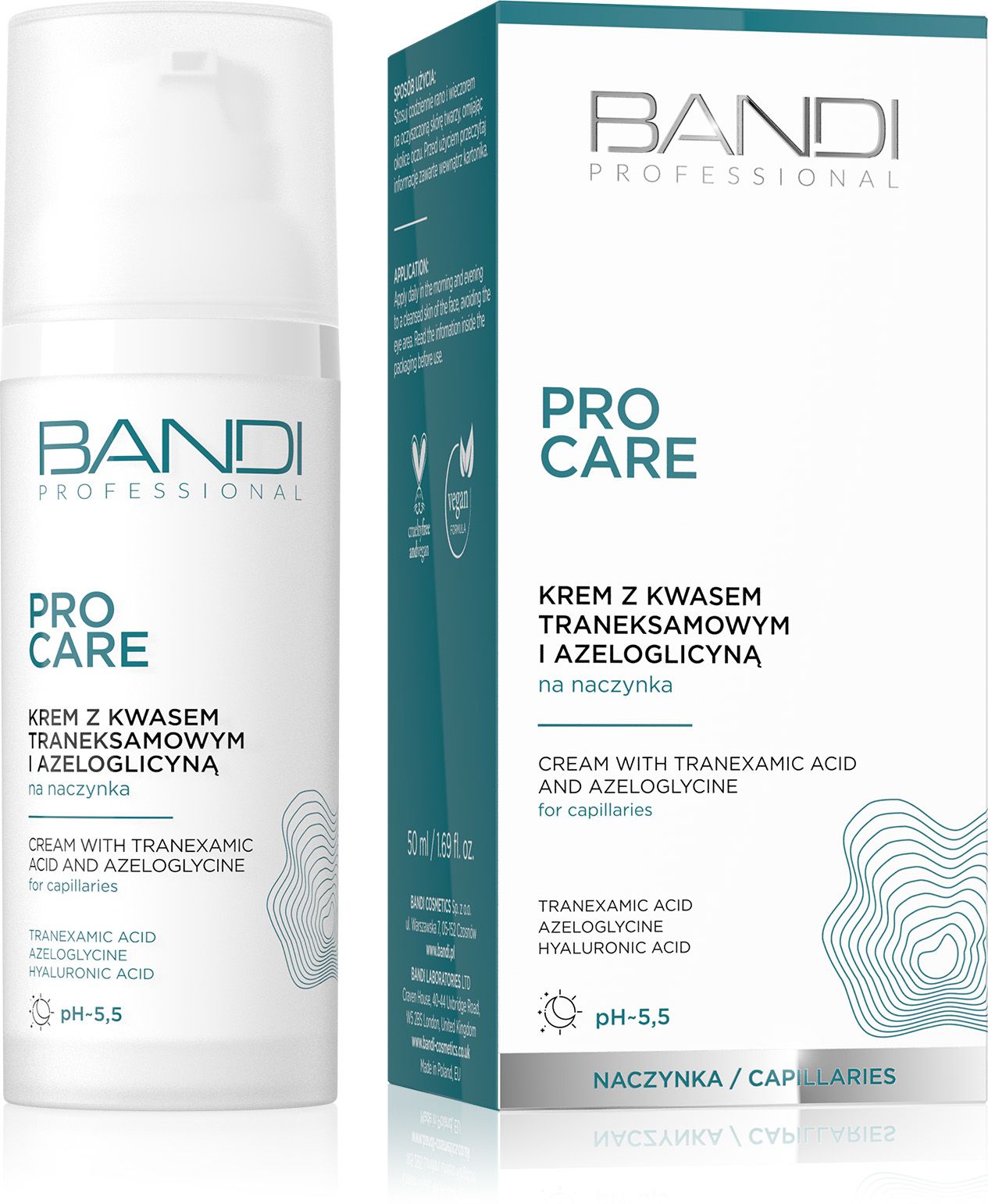 Bandi Pro Care Krem z Kwasem Traneksamowym i Azeloglicyną 50ml