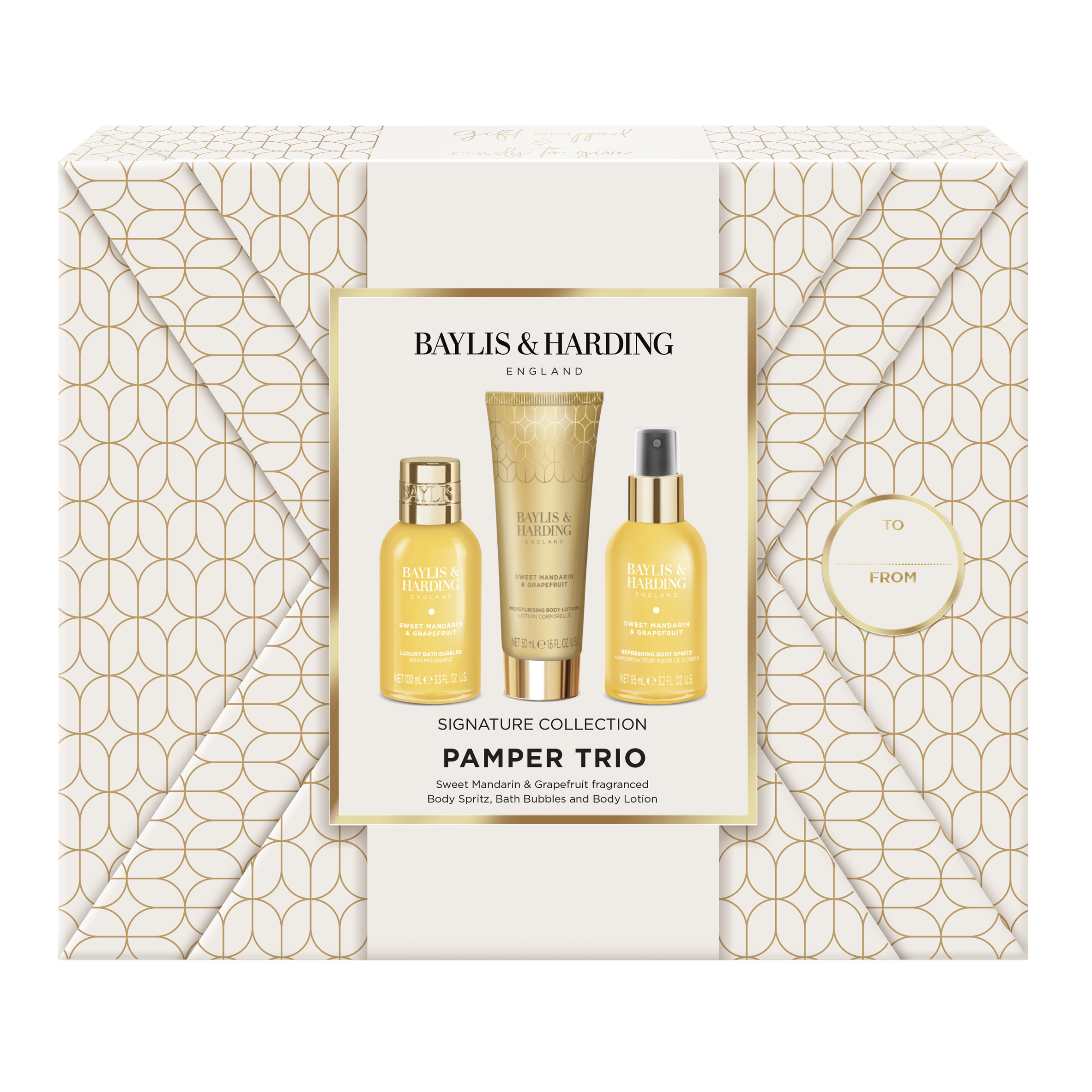 Zestaw Prezentowy Sweet Mandarin & Grapefruit Pamper Trio