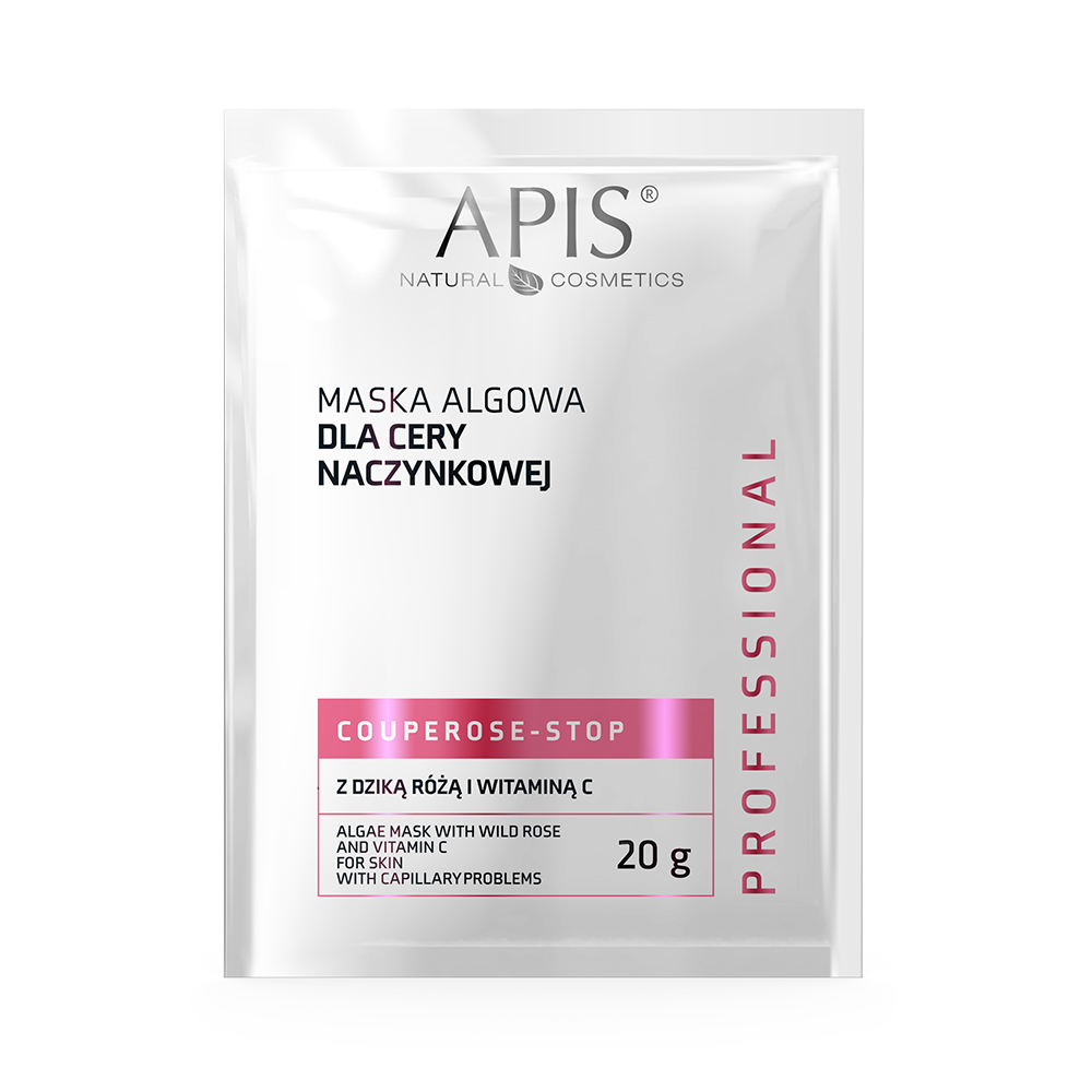 APIS Couperose-Stop Maska Algowa dla Cery Naczynkowej 20g