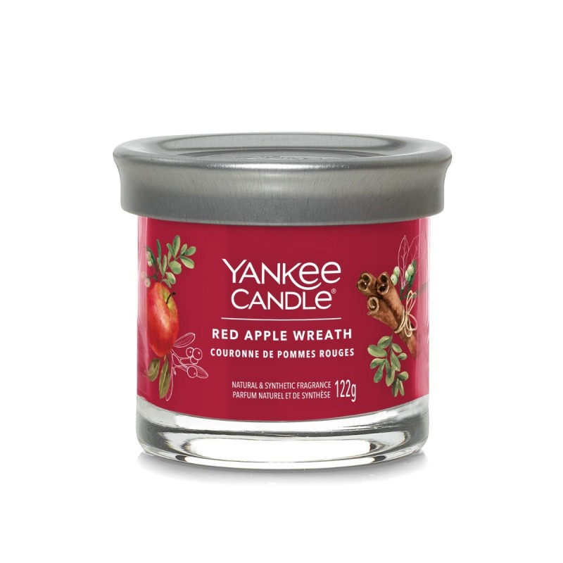 Yankee Candle Tumbler Świeca w Małym Słoiku Red Apple Wreath