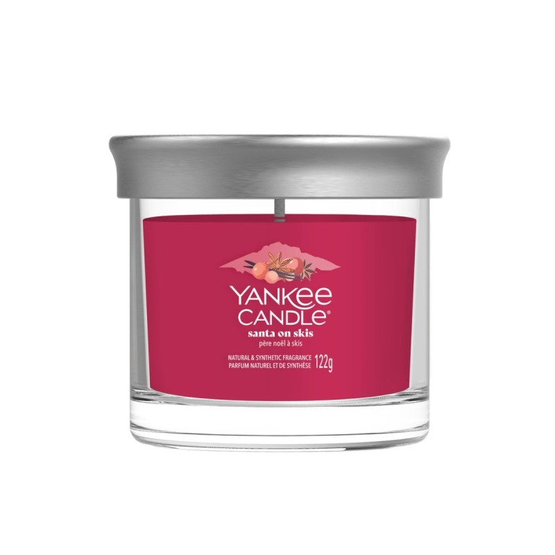 Yankee Candle Tumbler Świeca w Małym Słoiku Santa on Skis