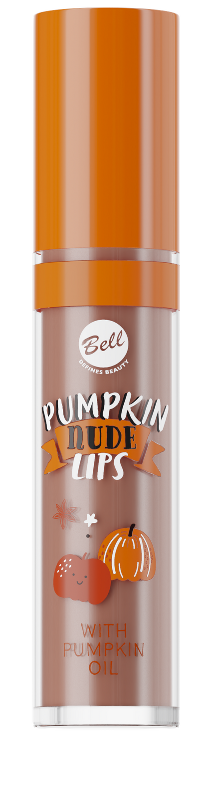 Pumpkin Nude Lips Matowa Pomadka w Płynie 01 Spicy Nude
