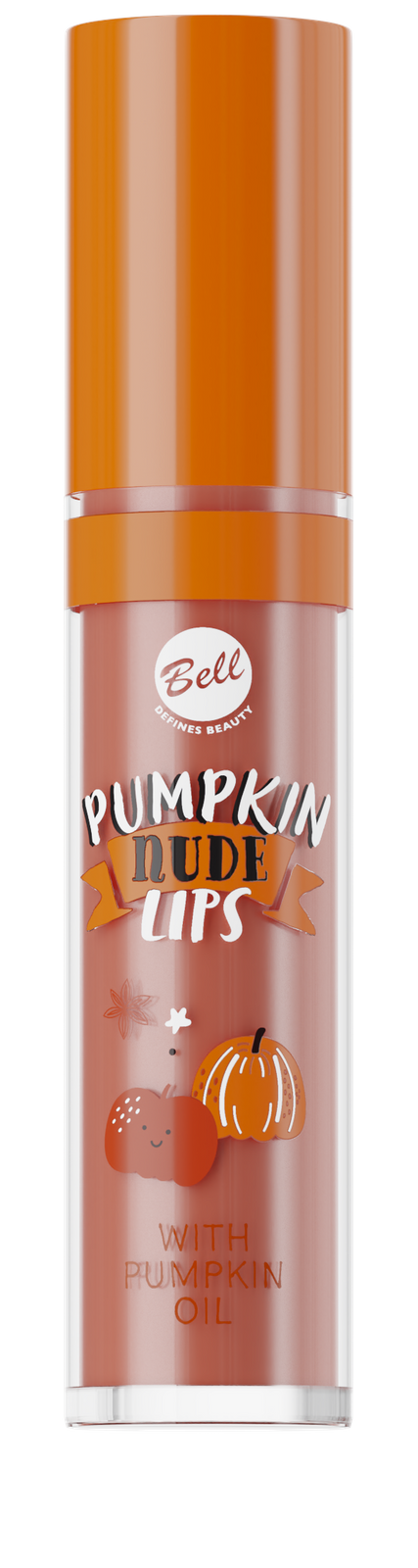 Bell Pumpkin Nude Lips Matowa Pomadka w Płynie 02 Pumpkin Cream