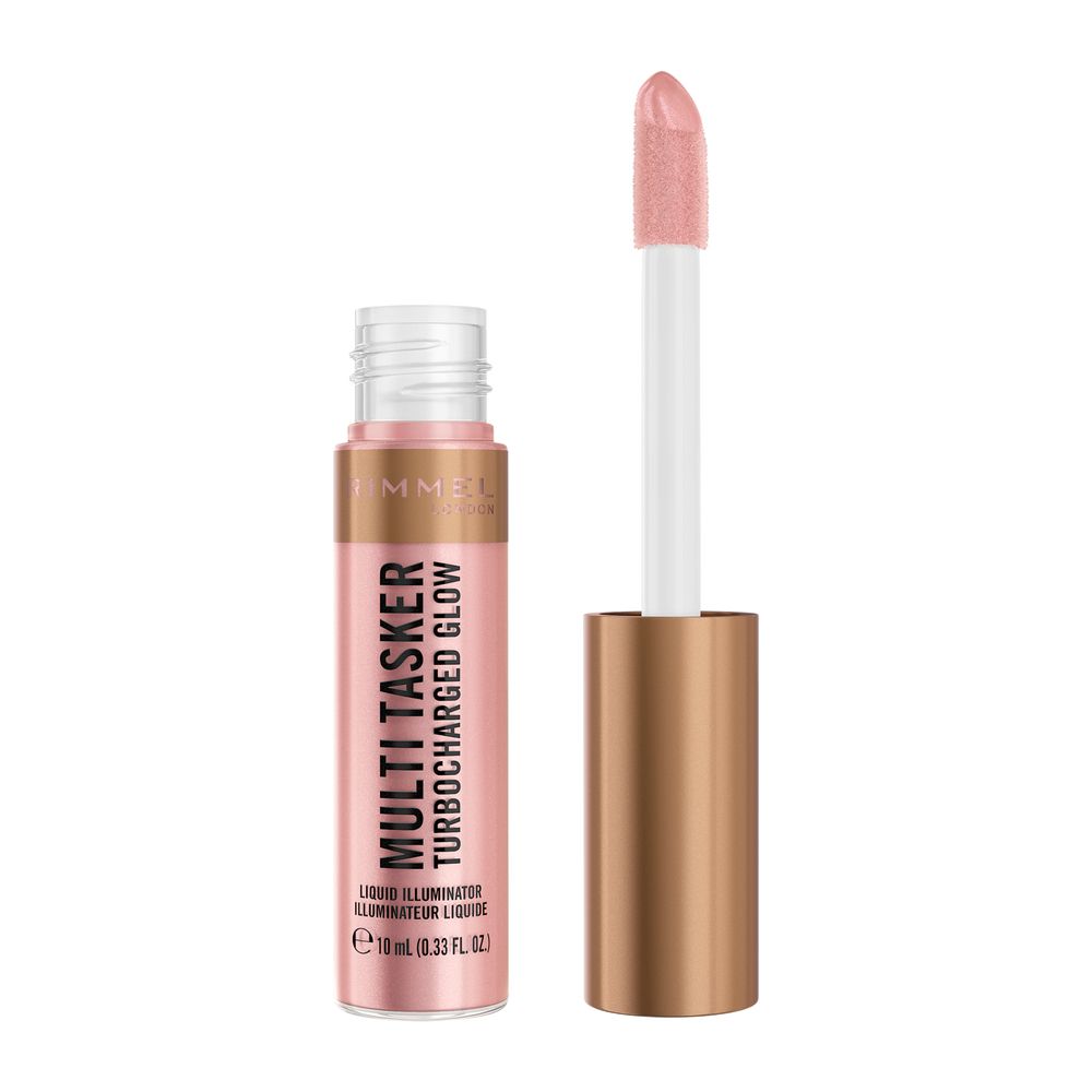 Rimmel Multi Tasker Turbocharged Glow Rozświetlacz w Płynie 005 Iconic As Usual