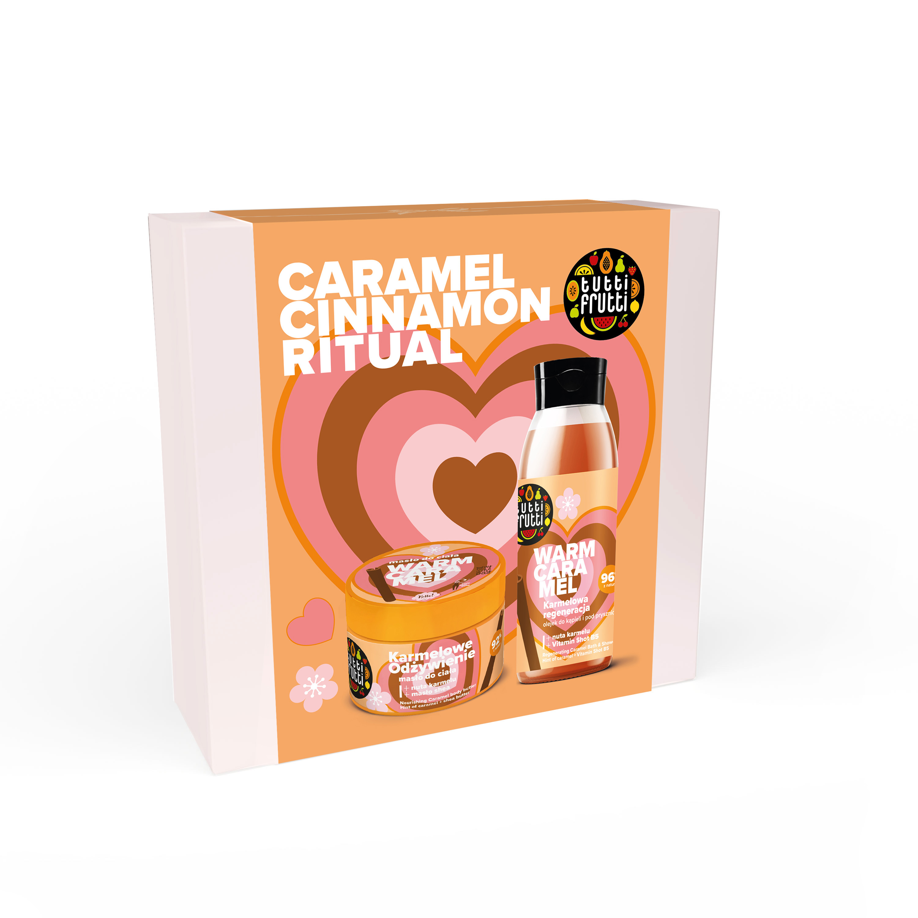 Tutti Frutti Zestaw Kosmetyków do Pielęgnacji Ciała Warm Caramel