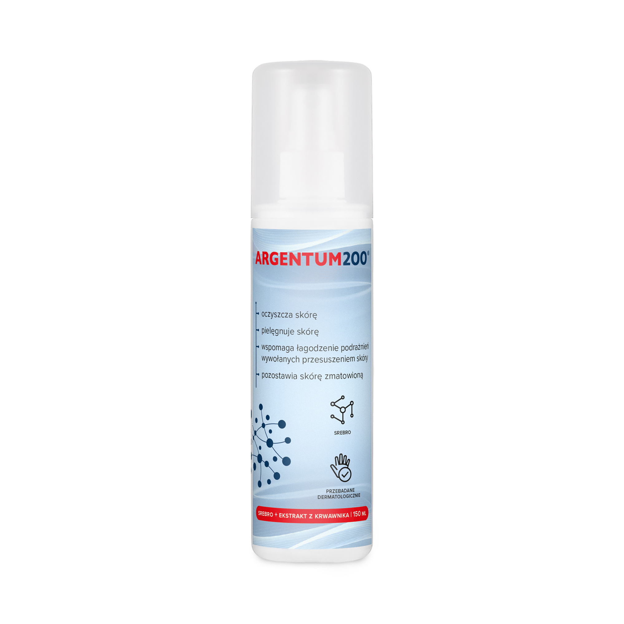 Aura Herbals Tonik ze Srebrem i Ekstraktem z Krwawnika Pospolitego 150ml