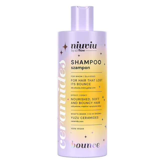 niuviu by So!flow Ceramides Bounce Szampon do Włosów Kręconych 300ml