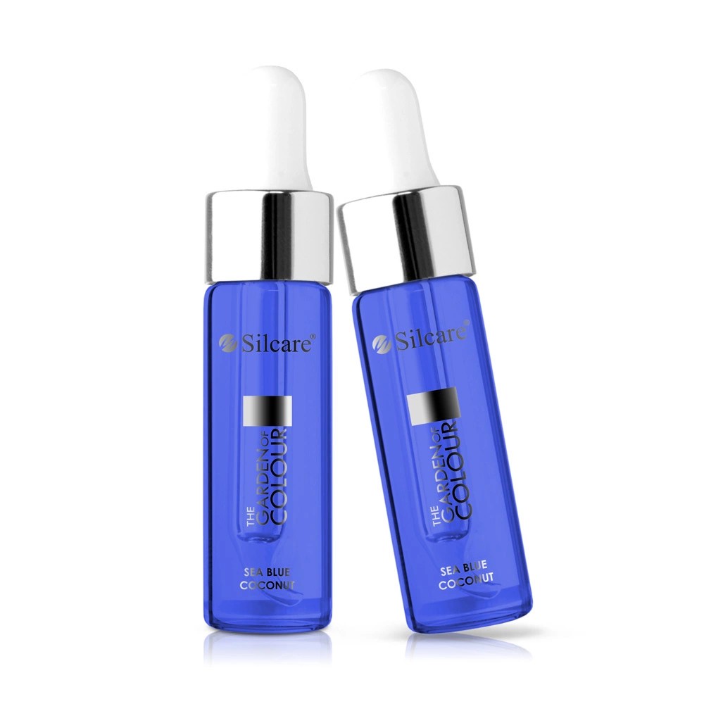 Silcare Oliwka do Skórek i Paznokci Coconut Sea Blue 15ml