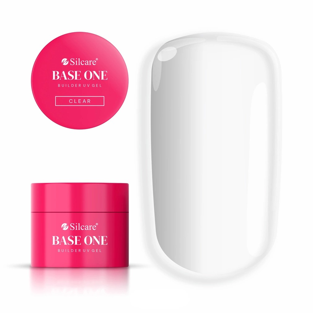 Silcare Base One Żel Budujący do Paznokci Clear 50g