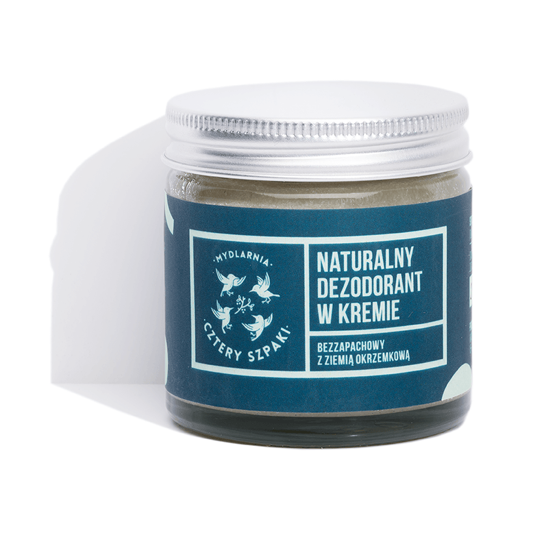 Mydlarnia Cztery Szpaki Dezodorant w Kremie Bezzapachowy 60ml