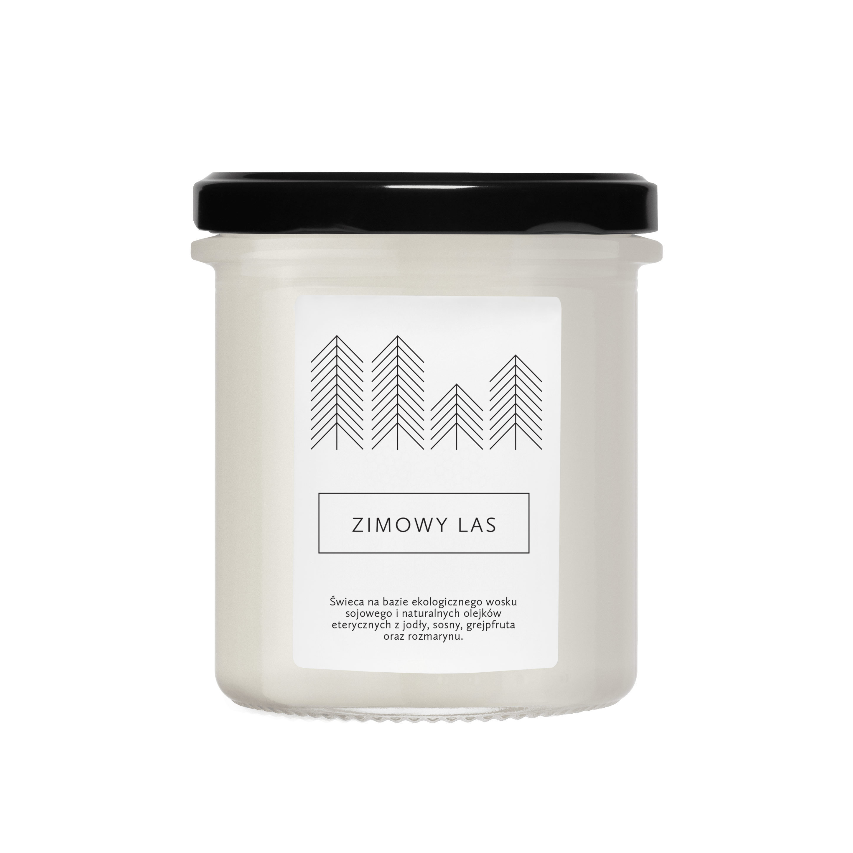 Hagi Świeca Sojowa Zimowy Las 230g